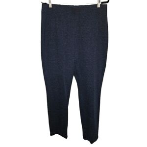 Chico's Ankle Pants Gray Women's Size 2 | Large 12 Pull On Elastic Stretchy